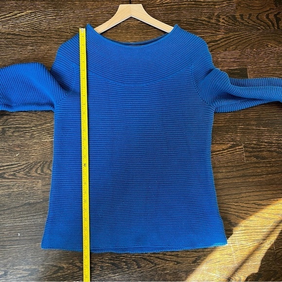 Women’s | Talbots Blue Knit Sweater | Large - Picture 7 of 7